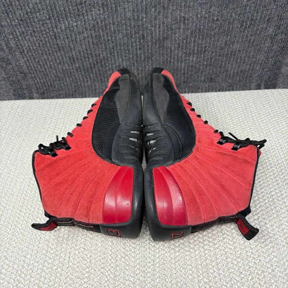 Nike Air Jordan 12 Retro Reverse Flu Game Black Red 2020 Mens 9 CT8013-602